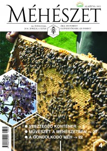 Méhészet áprilisi szám