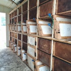 32 családos Kollár féle fiókos méhészkonténer