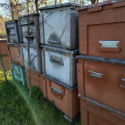 Nb17-es kaptárok, kistraktor targoncavillás eladó 